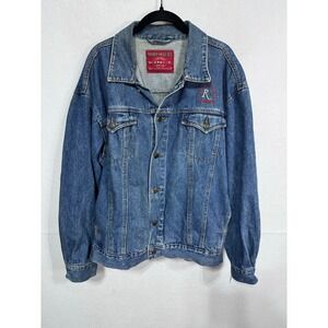 Vintage Riviera Blues‎ Las Vegas Denim Jacket Riviera Hotel Casino Fireworks L